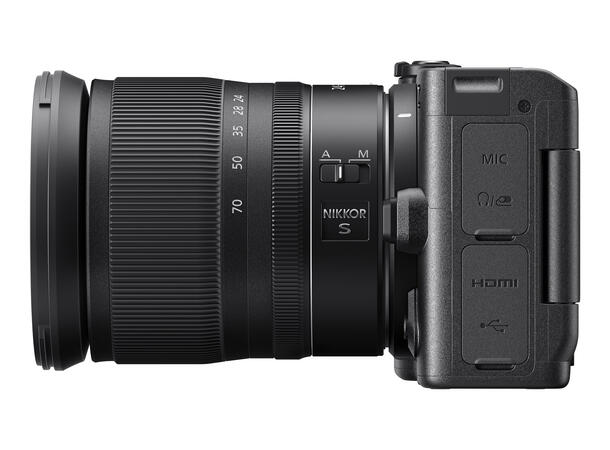 Nikon ZR kit m/ 24-70mm f4 S Alt-i-ett fullformat Z Cinema-kamera 