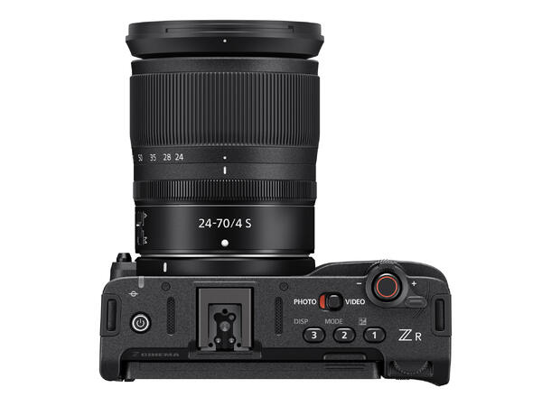 Nikon ZR kit m/ 24-70mm f4 S Alt-i-ett fullformat Z Cinema-kamera 