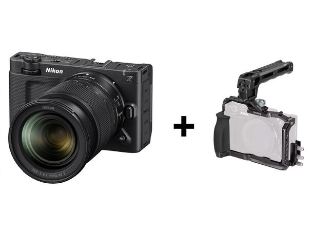Nikon ZR kit m/ 24-70mm f4 S Alt-i-ett fullformat Z Cinema-kamera 