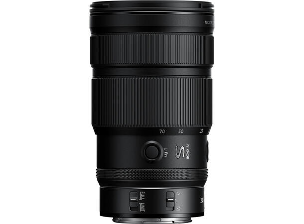 Nikon Z 24-70mm f/2.8 S II Lyssterk zoom med høy bildekvalitet 