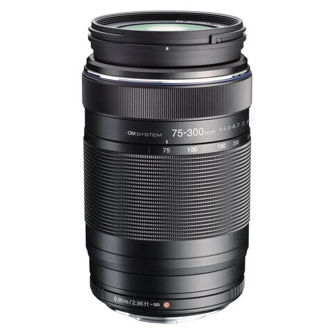 OM SYSTEM M.Zuiko 75-300mm 1:4.8-6.7 II Allsidig telezoom for Micro Four Third