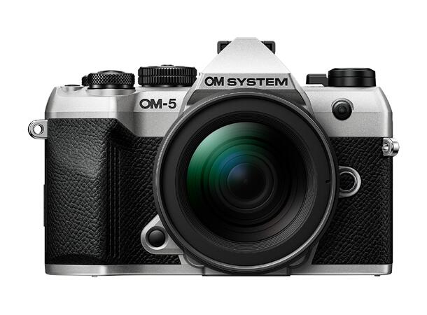 OM SYSTEM OM-5 Mark II Sølv Kit Sølv OM SYSTEM 12-45mm f/4 Pro 