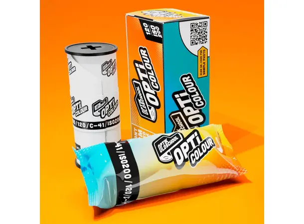 OptiColour 200 120 Negativ fargefilm. ISO 200 