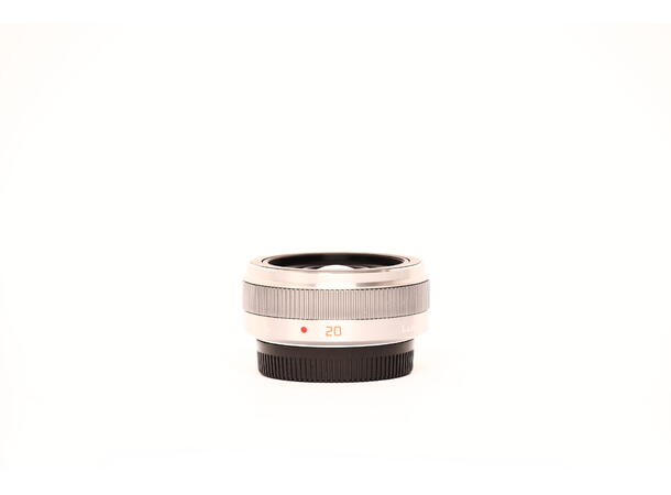 Panasonic 20mm 1:1.7 ASPH BRUKT BRUKT, Meget god, m/deksler 