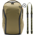 Peak Design Everyday Backpack Zip + Reim 15L Zip inkludert Leash - Kelp