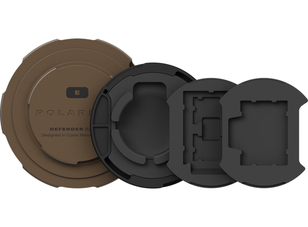 PolarPro Body cap Desert Nikon Z Robust, slitesterk aluminium 