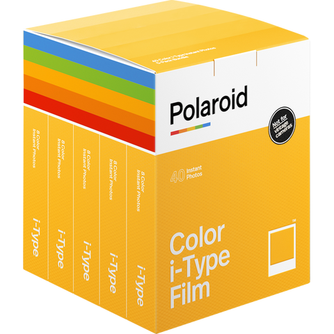 Polaroid I-Type Fargefilm 5 pk Fargefilm for Polaroid I-Type kamera