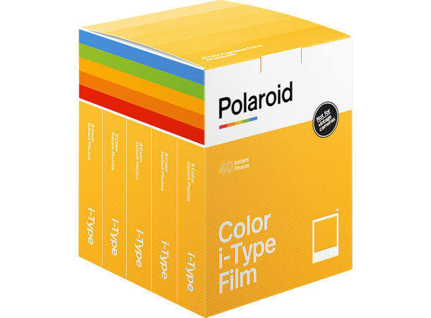 Polaroid I-Type Fargefilm 5 pk Fargefilm for Polaroid I-Type kamera