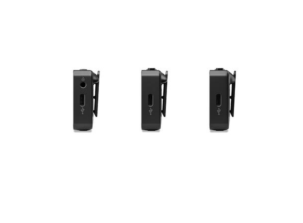 Røde Wireless GO gen 3. 2 til 1 med innebygd mikrofon 