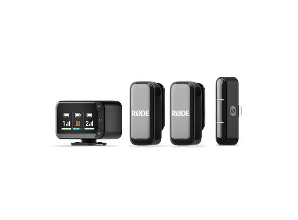 Røde Wireless Micro Camera Kit Ultrakompakt trådløst mikrofonsystem 