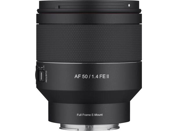 Samyang AF 50mm f/1.4 Sony FE II Lyssterkt normalobjektiv for fullformat