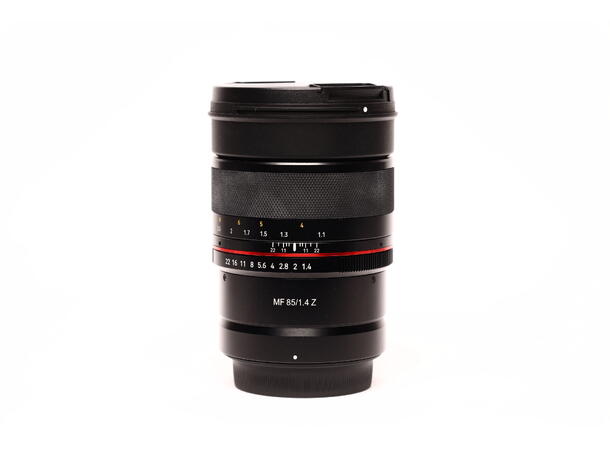 Samyang MF 85mm f/1.4 BRUKT BRUKT, Se beskrivelse, for Nikon Z 