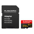 Sandisk MicroSD Extreme Pro V30 512 GB Rask, robust, pålitelig, profesjonell