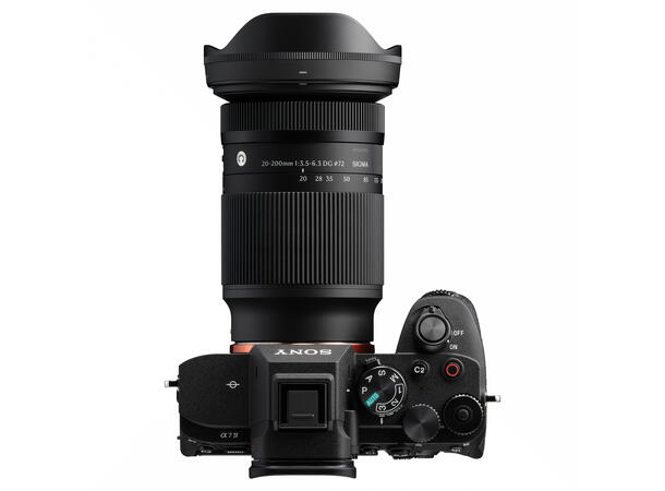 Sigma 20-200MM F3.5-6.3 DG C Sony E Allsidig zoomobjektiv 