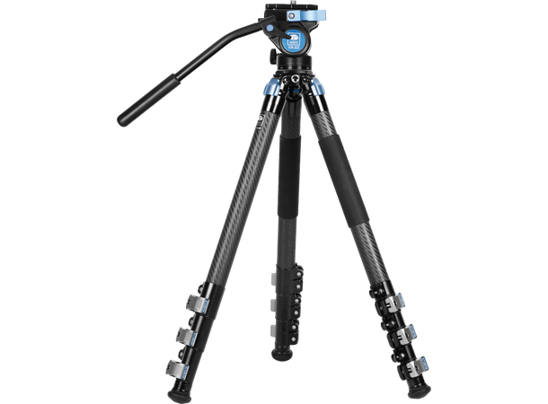 Sirui Tripod L-324F Carbon m/VA-5X Stativ i karbonfiber, holder 18kg 