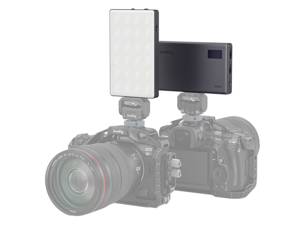 SmallRig 3808 Videolight RM120 Long-Batt Kompakt justerbart LED-panel 