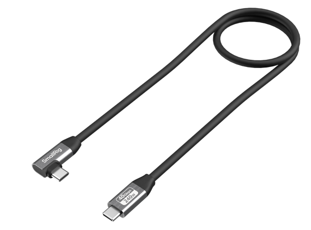 SmallRig 5732 USB-C Data Kabel 100cm, 40Gbps, 240W, 8K, Vinkel 