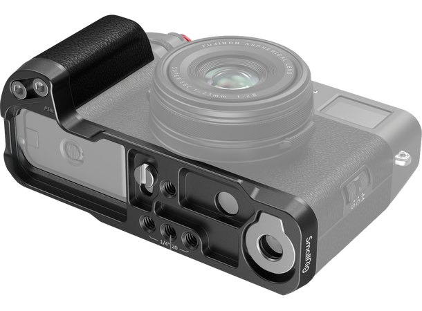 Smallrig 4556 Håndgrep for X100VI sort Håndgrep Fujifilm X100VI og X100V 