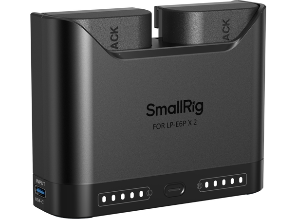 Smallrig 5485 Turbo Charge Kit LP-E6P Turbo Charging Kit for Canon LP-E6P 