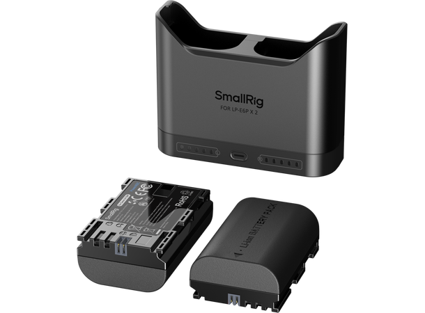 Smallrig 5485 Turbo Charge Kit LP-E6P Turbo Charging Kit for Canon LP-E6P 