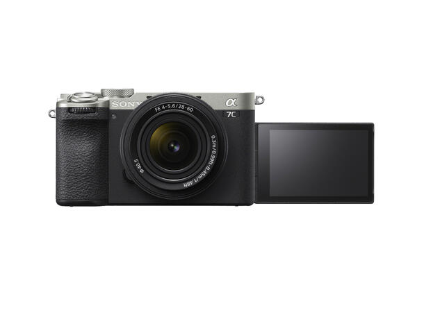 Sony A7C II kit m/ FE 28-60 f/4.0-5.6 Kompakt størrelse - allsidig fullformat