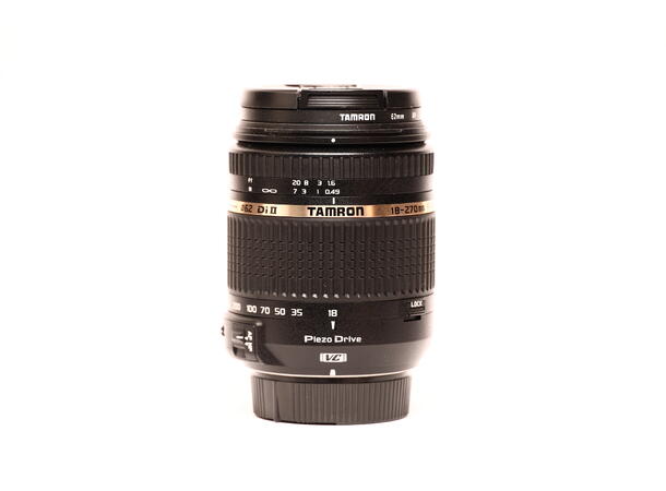 Tamron 18-270mm Di II VC PZD BRUKT BRUKT, Se beskrivelse, for Nikon F 