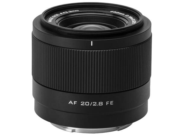 Viltrox AF 20mm F2.8 For Sony E 