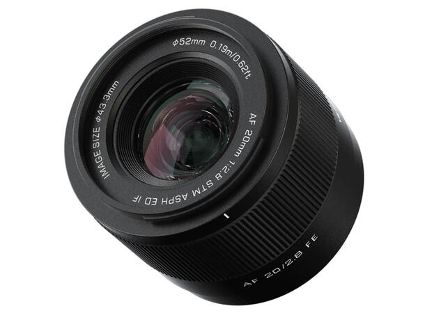 Viltrox AF 20mm F2.8 For Sony E 