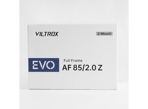 Viltrox AF 85mm F2.0 Evo For Nikon Z-Mount. Fullframe 