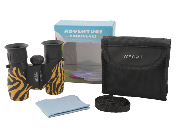 Weopti Adventure 6x21 Tiger Kikkert som er spesialdesignet for barn 