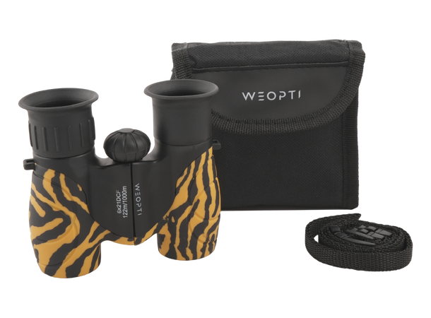 Weopti Adventure 6x21 Tiger Kikkert som er spesialdesignet for barn 
