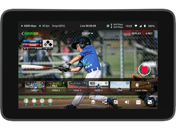 Yololiv Yolobox Ultra Smart Portabel ali-i-ett live streaming 