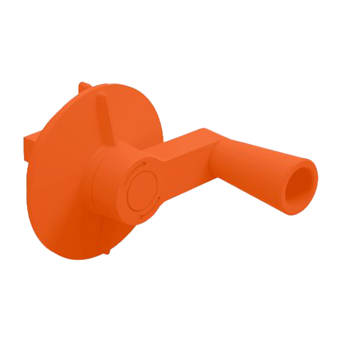 ARS-IMAGO Lab-box crank orange Ekstra sveiv for omr&#248;ring