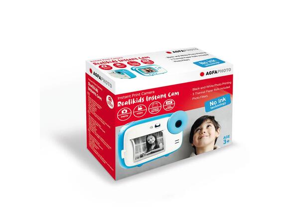 AgfaPhoto Realikids Blå Utskriftskamera Direkteutskrift på thermisk papir 