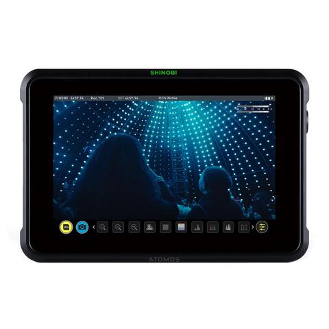 Atomos Shinobi 7” HDMI 4K HDR-monitor 2200 nits, 4K, HDR, HDMI/SDI