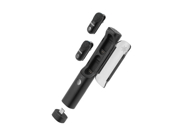 Boya Mikrofon Transformable Magic 02 USB-C, 3.5mm, Lightning 