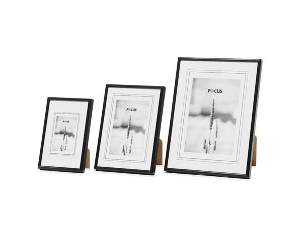 Can Can Ramme 50x60 Sort Stilren aluminiumsramme med tynn list 