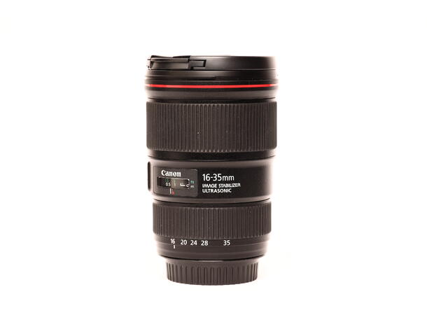 Canon EF 16-35mm f/4L IS USM BRUKT BRUKT, Se beskrivelse 