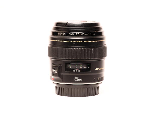 Canon EF 85mm f/1.8 BRUKT BRUKT, Se beskrivelse 