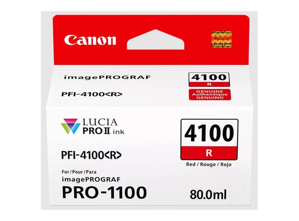 Canon INK PFI-4100 Red Blekk til imagePROGRAF PRO-1100 