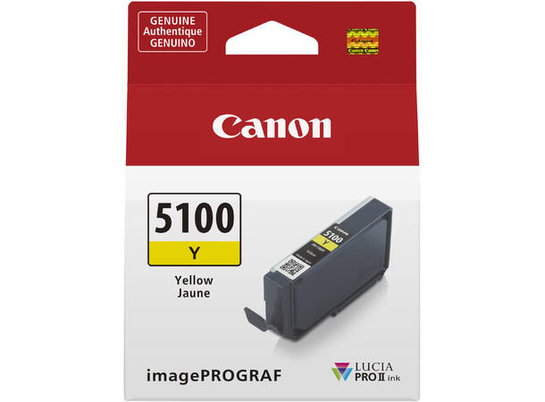 Canon PFI-5100 Yellow For: Canon imagePROGRAF PRO-310 