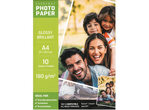 Canson Everyday Glossy Fotopapir beregnet for daglig bruk 