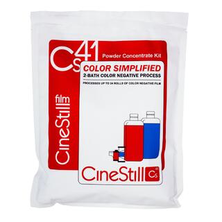 CineStill CS41 Color Simplified Kit Powder. 2-bath kit for C-41 fremkalling