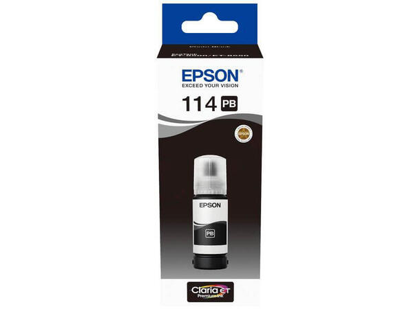 Epson Blekk 114 Claria ET Premium Photo Black 