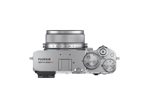 Fujifilm GFX100RF Sølv Fujinon GF 35mm f/4, 102MP 