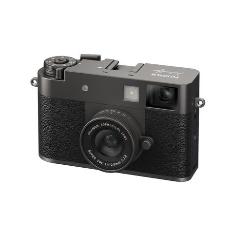 Fujifilm X Half Charcoal Half-frame kamera med analog f&#248;lelse
