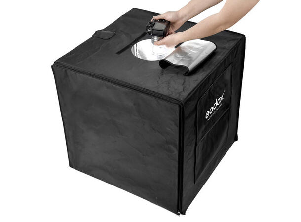 Godox LED-Lystelt 80x80x80 Lystelt med LED lys for produktfoto 
