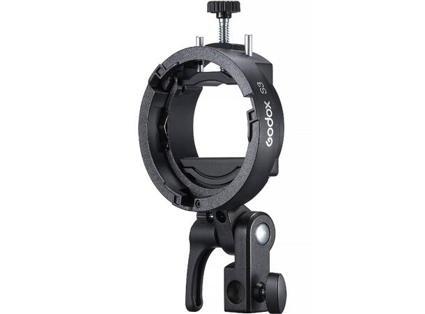 Godox S3 Speedlite adapter for Bowens Adapter for å bruke blitz på bowens 