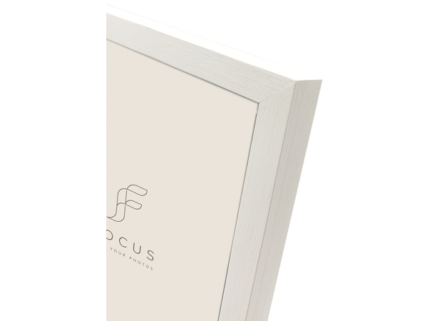 Grace Hvit Ramme A2 Klassisk hvit treramme 