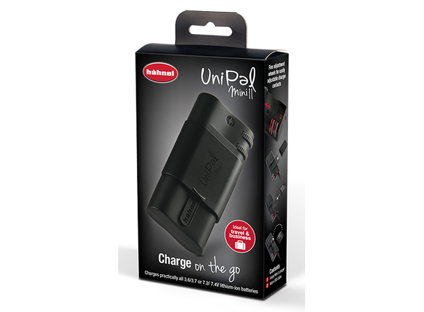 Hahnel Powerstation Unipal Mini II Liten og praktisk universallader 